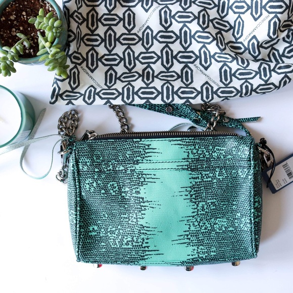 Rebecca Minkoff Mini MAC Lizard Embossed - Picture 2 of 5